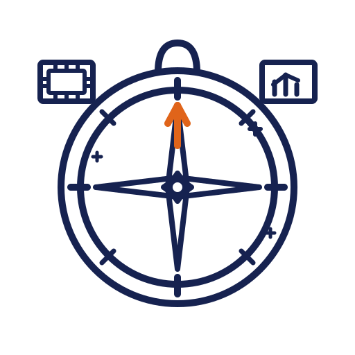 Diagram of server with interconnected data blocks.