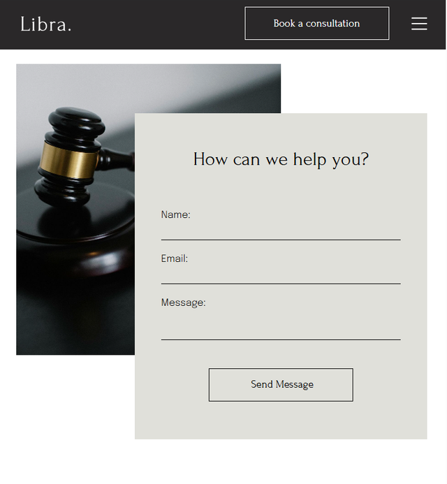 Creating an effective law firm landing page